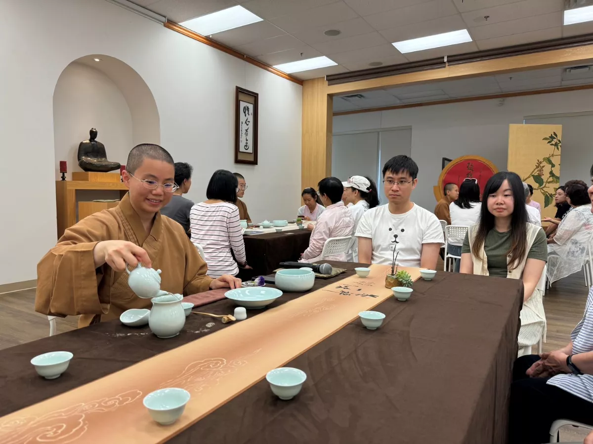 Pure Mind is the Pure Land  Tea Meditation at the Toronto Markham Centre